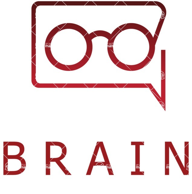 Business Logo Templates - vector graphics in a pack from GraphicMama - Logo Design Template for Education with Glasses